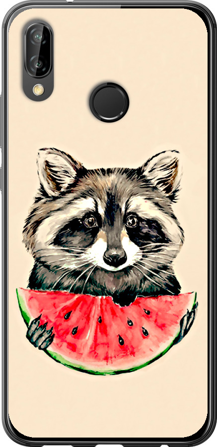 Єнотик з кавуном