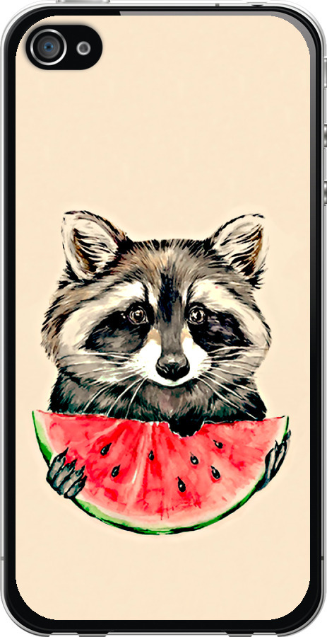 Єнотик з кавуном