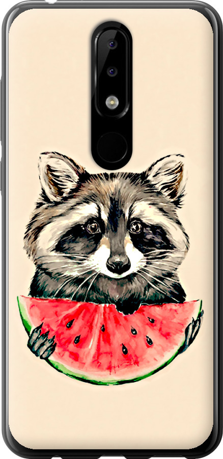 Єнотик з кавуном