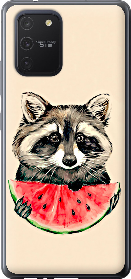 Єнотик з кавуном