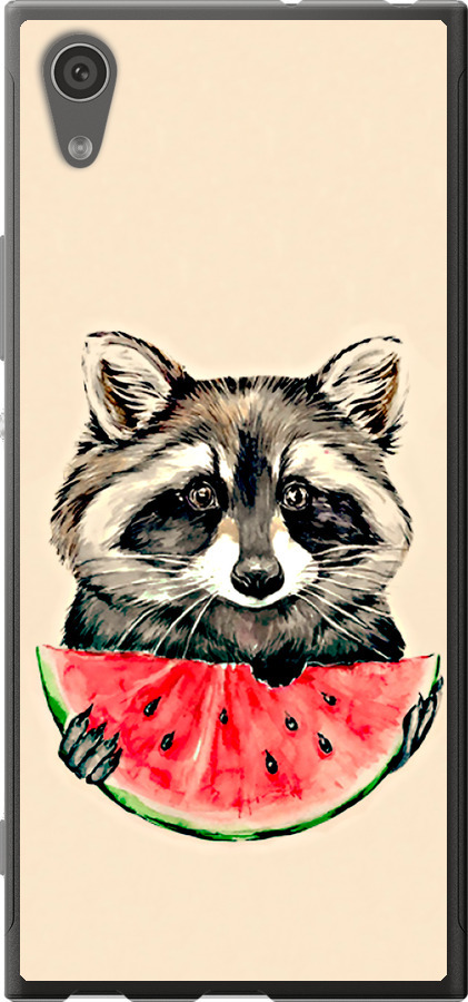 Єнотик з кавуном