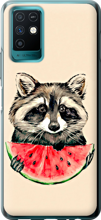 Єнотик з кавуном