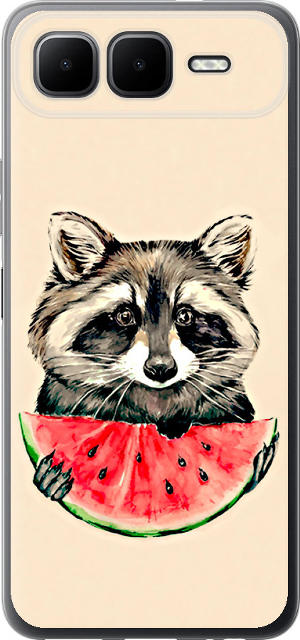 Єнотик з кавуном