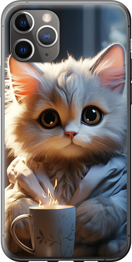 Білий кіт