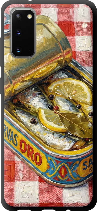 Vintage Sardine Tin Phone