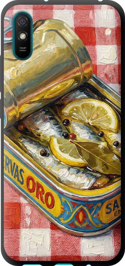Vintage Sardine Tin Phone