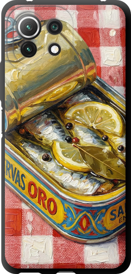 Vintage Sardine Tin Phone