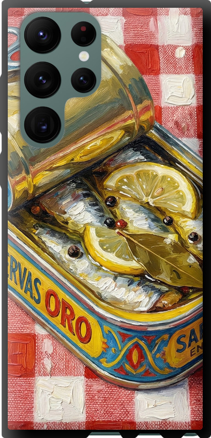 Vintage Sardine Tin Phone