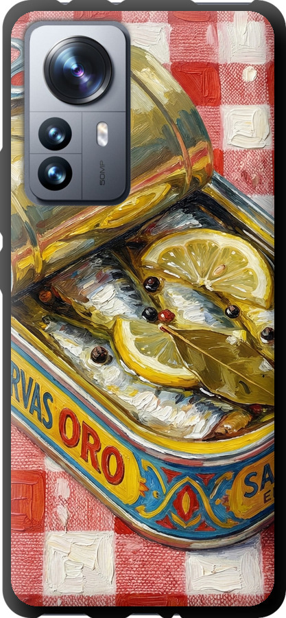 Vintage Sardine Tin Phone
