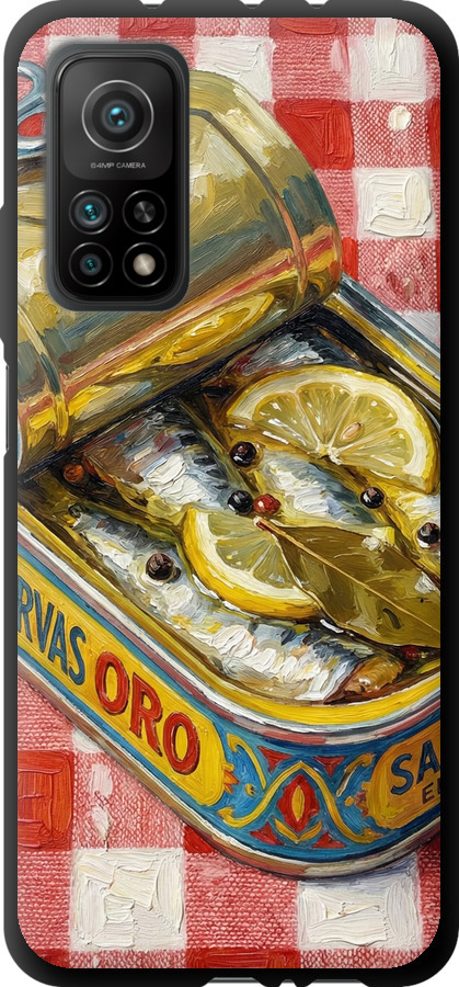 Vintage Sardine Tin Phone