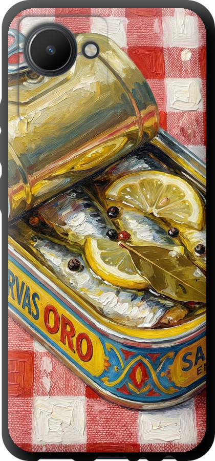 Vintage Sardine Tin Phone