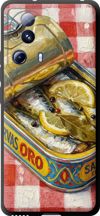 Vintage Sardine Tin Phone