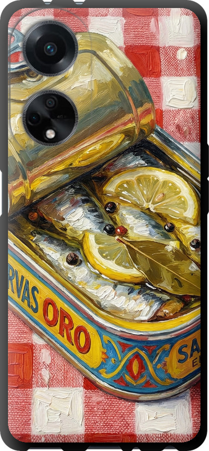 Vintage Sardine Tin Phone