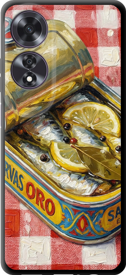 Vintage Sardine Tin Phone