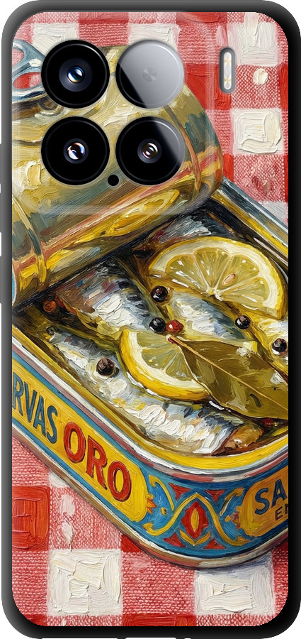 Vintage Sardine Tin Phone