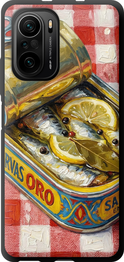 Vintage Sardine Tin Phone