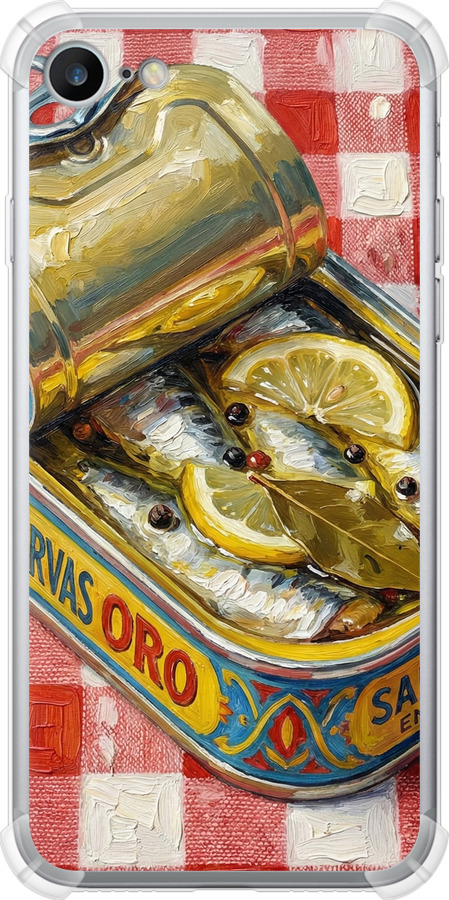 Vintage Sardine Tin Phone