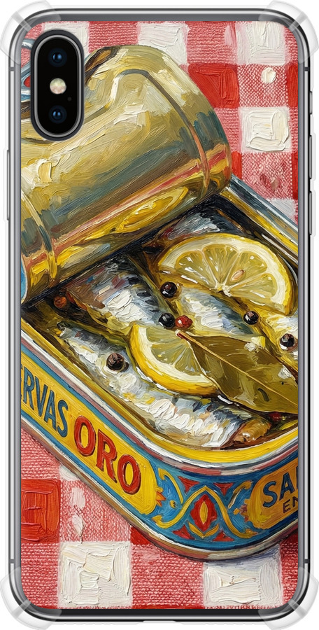 Vintage Sardine Tin Phone