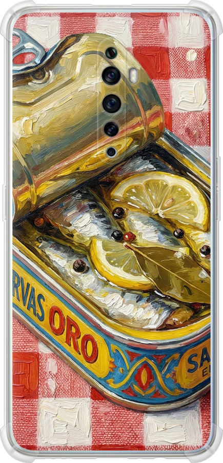 Vintage Sardine Tin Phone