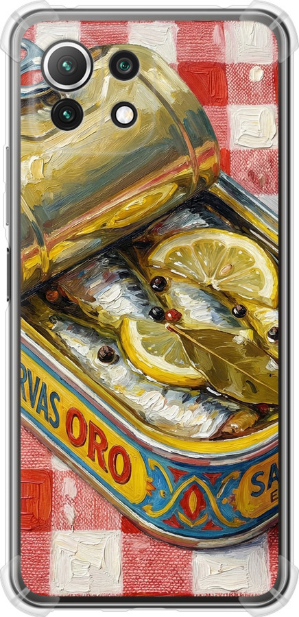 Vintage Sardine Tin Phone