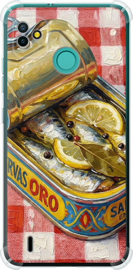 Vintage Sardine Tin Phone