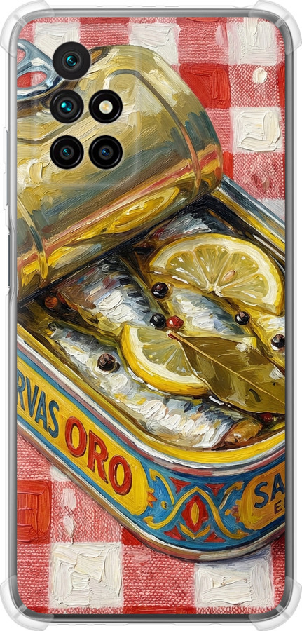 Vintage Sardine Tin Phone