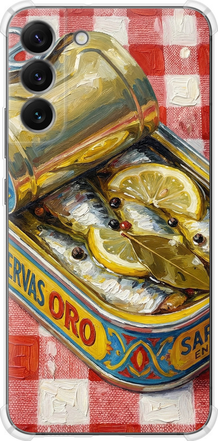 Vintage Sardine Tin Phone