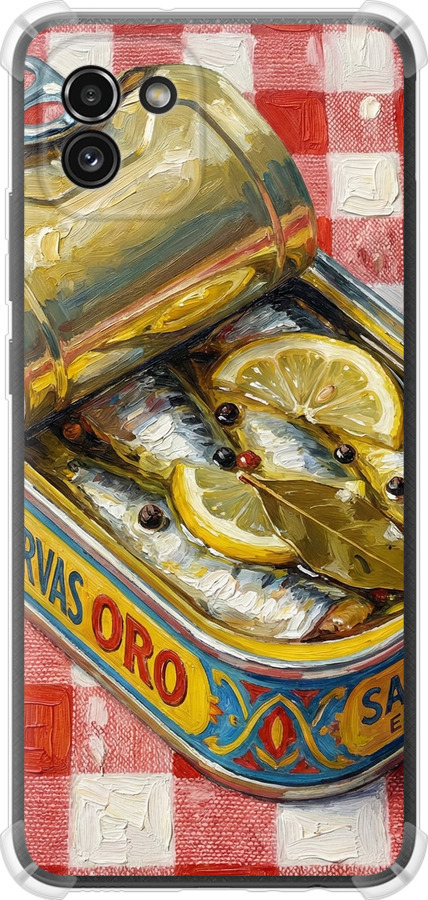 Vintage Sardine Tin Phone