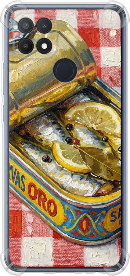 Vintage Sardine Tin Phone