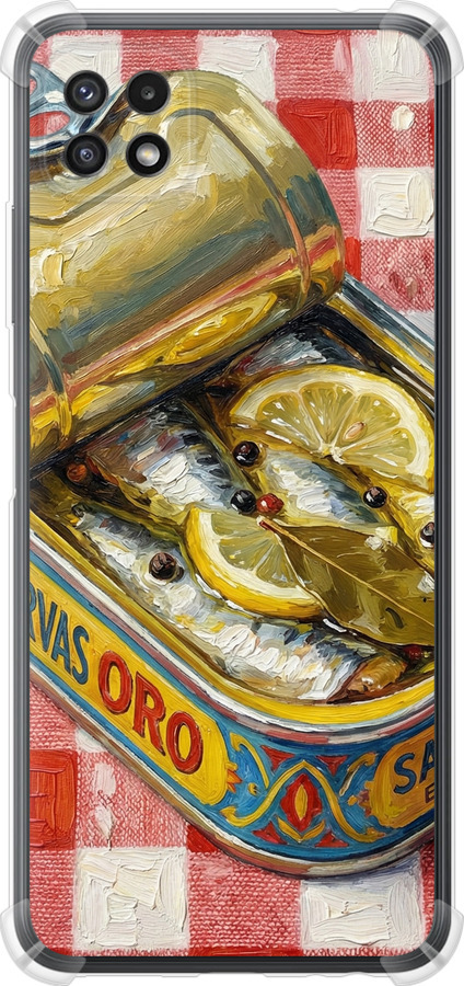 Vintage Sardine Tin Phone