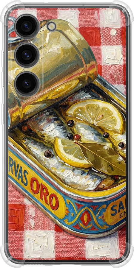 Vintage Sardine Tin Phone