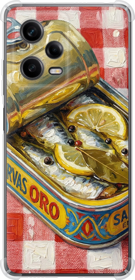 Vintage Sardine Tin Phone