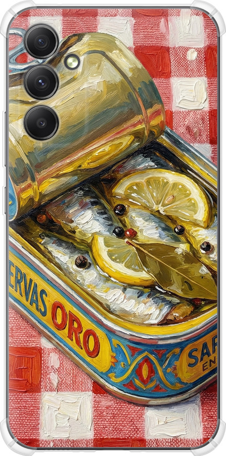 Vintage Sardine Tin Phone