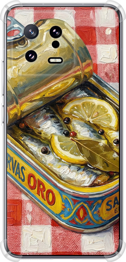 Vintage Sardine Tin Phone