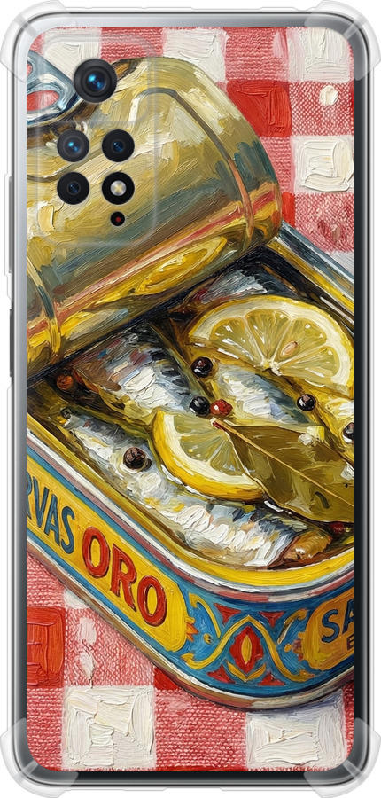 Vintage Sardine Tin Phone