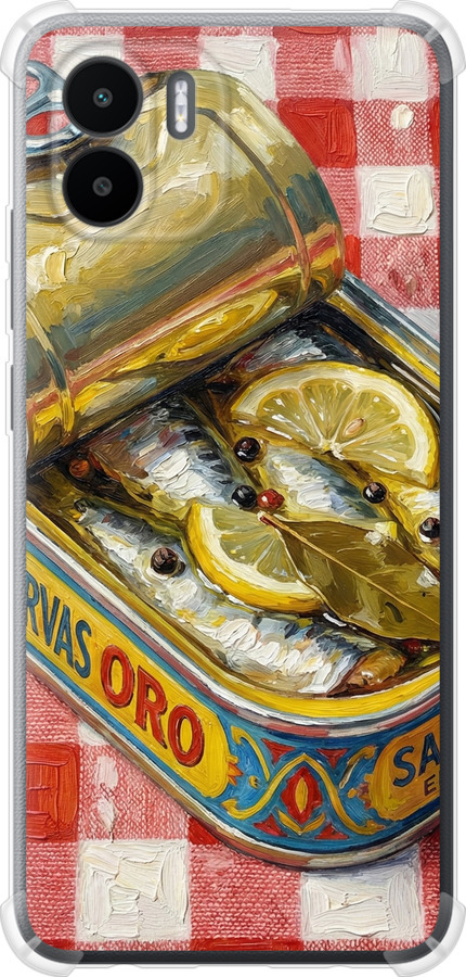Vintage Sardine Tin Phone