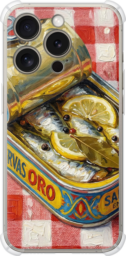 Vintage Sardine Tin Phone