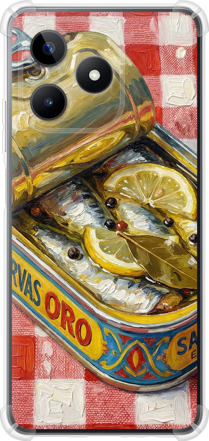 Vintage Sardine Tin Phone
