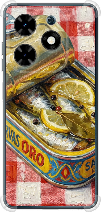 Vintage Sardine Tin Phone