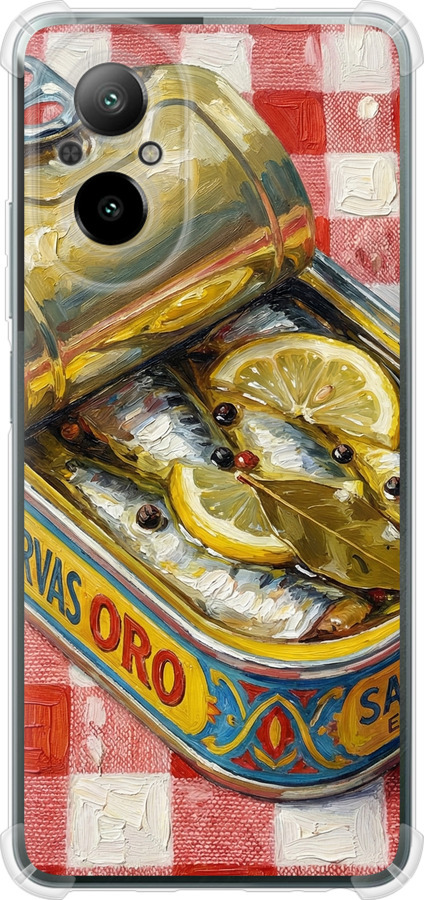Vintage Sardine Tin Phone