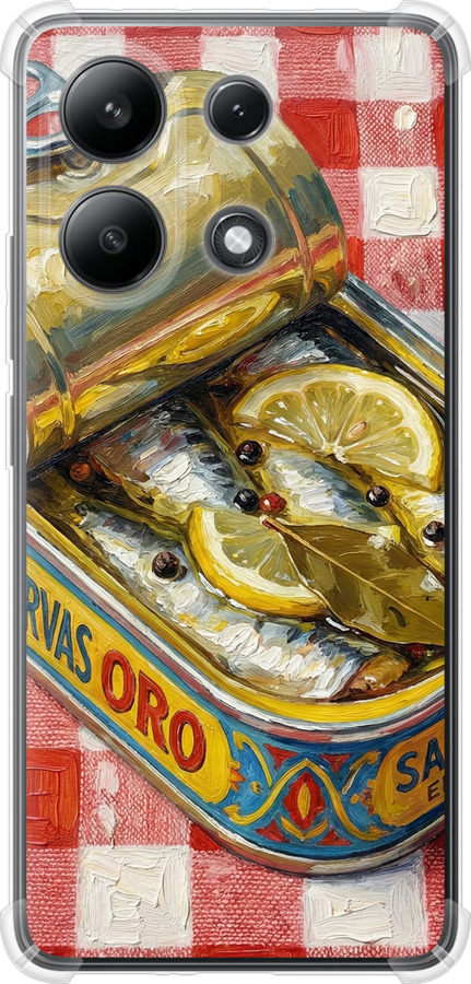Vintage Sardine Tin Phone