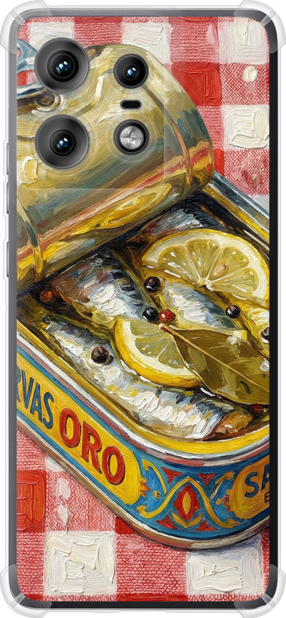 Vintage Sardine Tin Phone