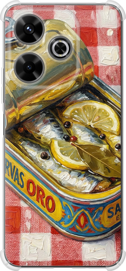 Vintage Sardine Tin Phone