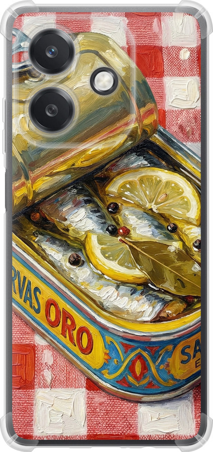 Vintage Sardine Tin Phone