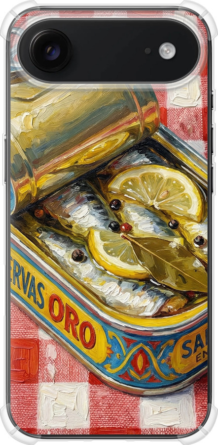 Vintage Sardine Tin Phone