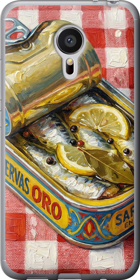Vintage Sardine Tin Phone