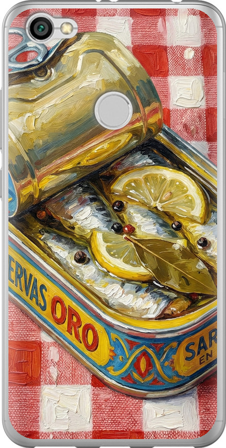 Vintage Sardine Tin Phone