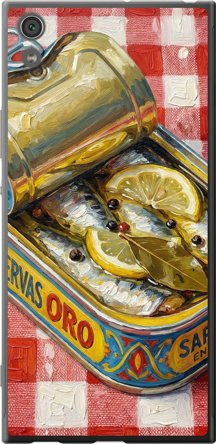 Vintage Sardine Tin Phone