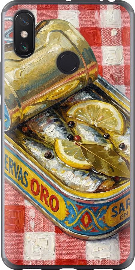 Vintage Sardine Tin Phone