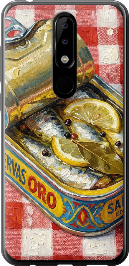 Vintage Sardine Tin Phone